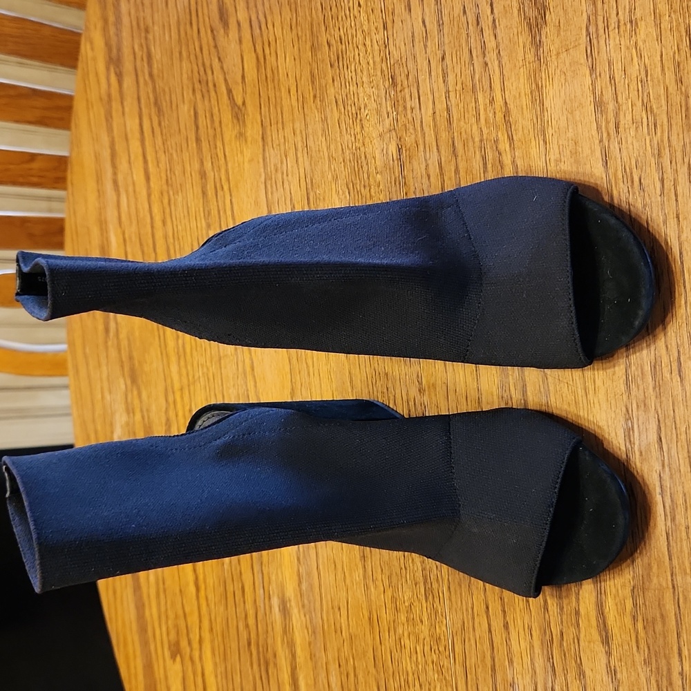 Steve Madden Ferris Pull On Ankle Open Toe Size 8.5